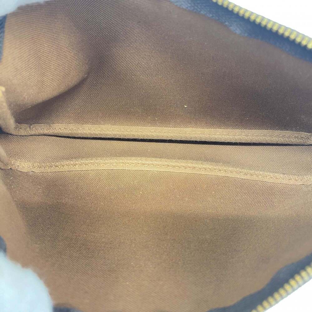 LOUIS VUITTON Authentic Brown Monogram Pochette Pouch - Picture 4 of 9